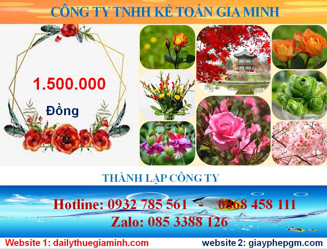 Dịch vụ mở công ty ở Ninh Thuận 5 Chi phí mở công ty ở Ninh Thuận