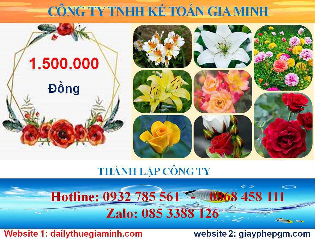 Dịch vụ mở công ty ở TPHCM 5 Chi phí mở công ty ở TPHCM