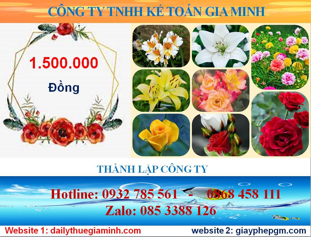Dịch vụ mở công ty ở Yên Bái 5 Chi phí mở công ty ở Yên Bái