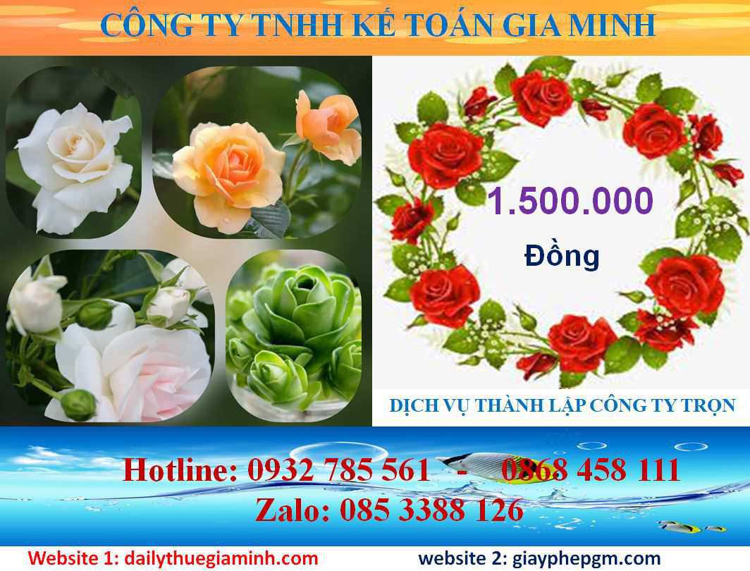 Dịch vụ mở công ty tại Điện Biên 5 Chi phí thành lập công ty tại Điện Biên