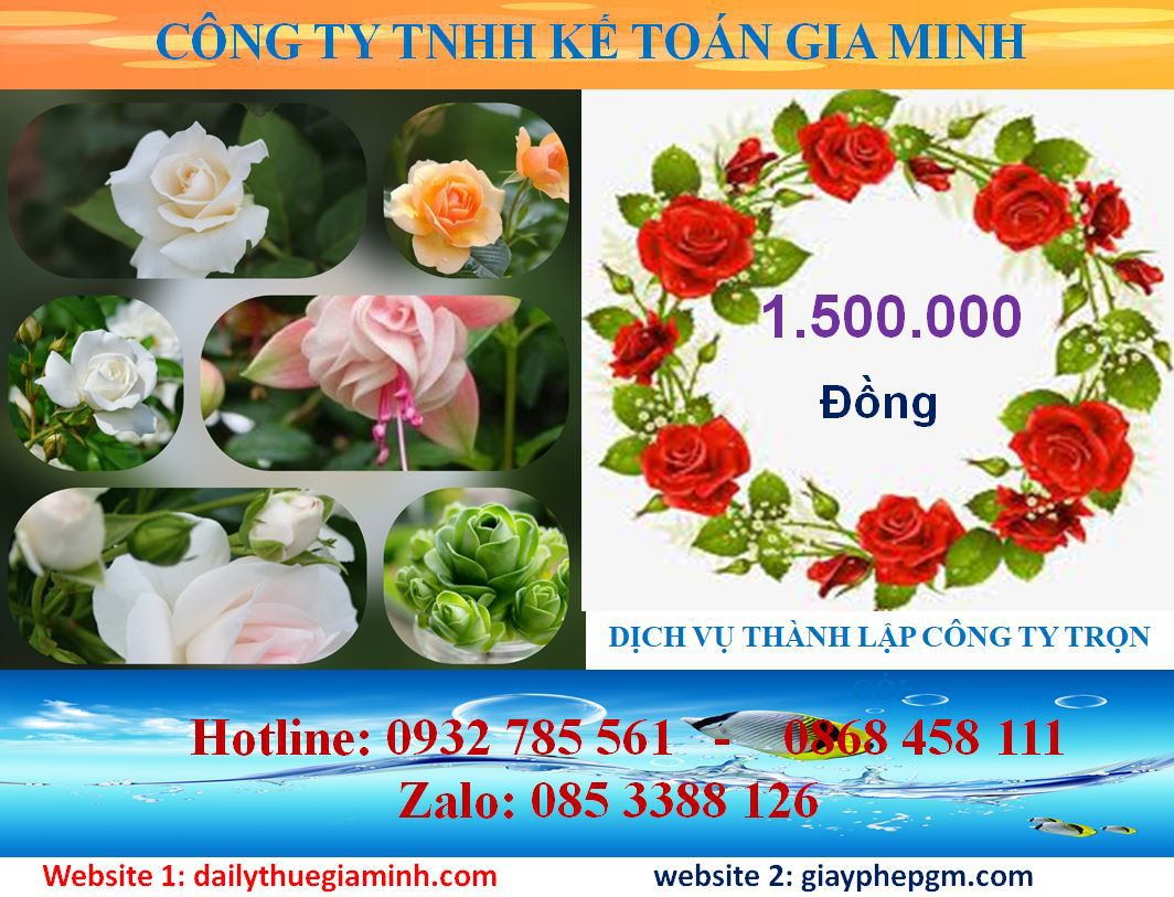 Dịch vụ mở công ty tại Quận Bình Tân 5 Chi phí thành lập công ty tại Quận Bình Tân