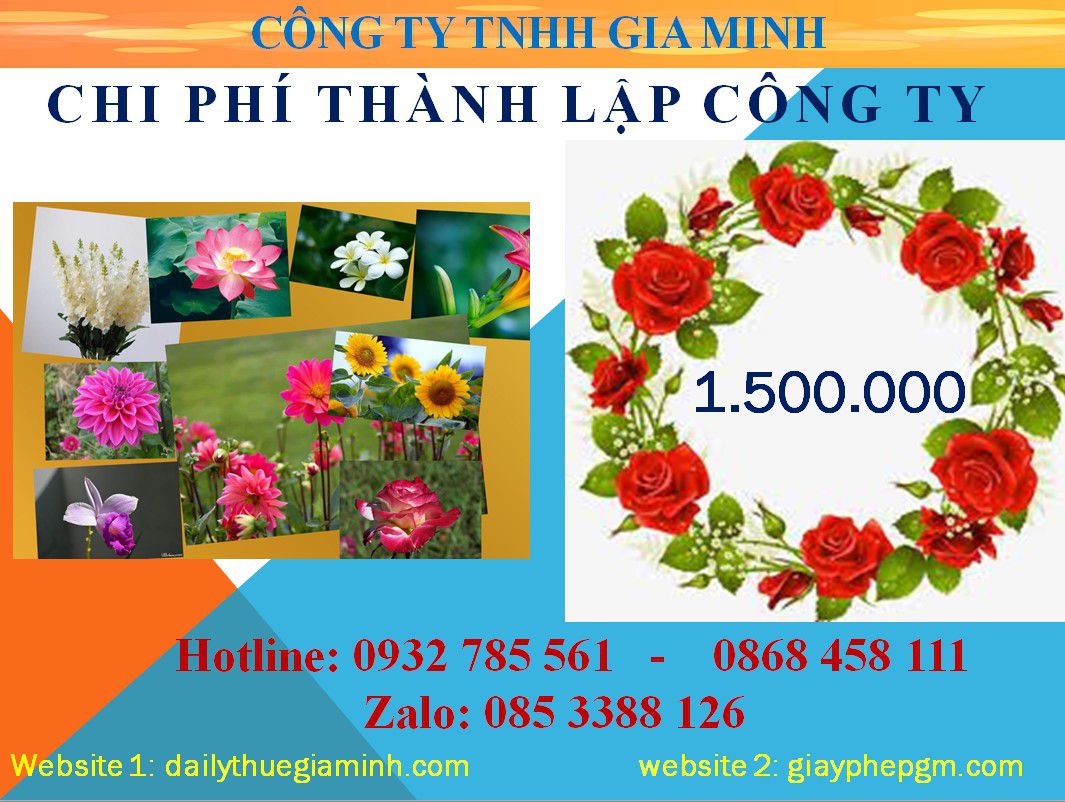 Dịch vụ thành lập công ty Điện Biên 5 Chi phí thành lập công ty Điện Biên