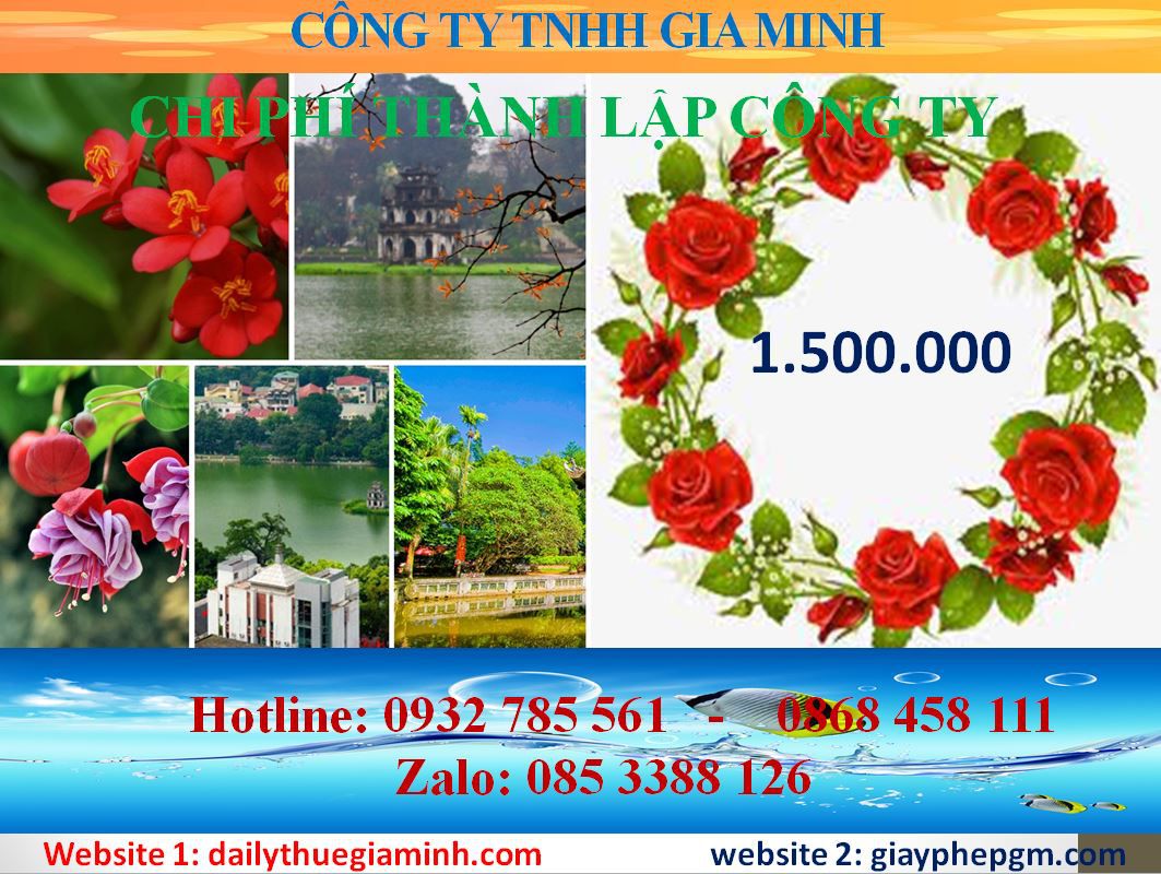 Dịch vụ thành lập công ty Vũng Tàu 5 Chi phí thành lập công ty Vũng Tàu