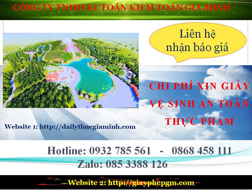 Xin giấy phép vệ sinh an toàn thực phẩm Lạng Sơn 5 Chi phí xin giấy phép vệ sinh an toàn thực phẩm Lạng Sơn