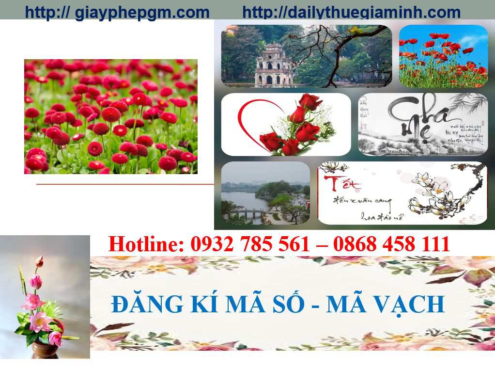 Thủ tục đăng ký mã vạch