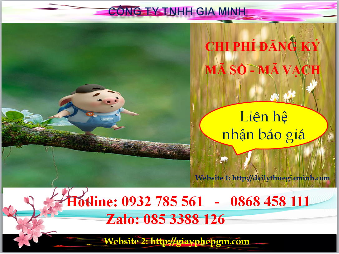 Đăng ký mã vạch tại Thừa Thiên Huế 11 chi phí Đăng ký mã vạch tại Thừa Thiên Huế