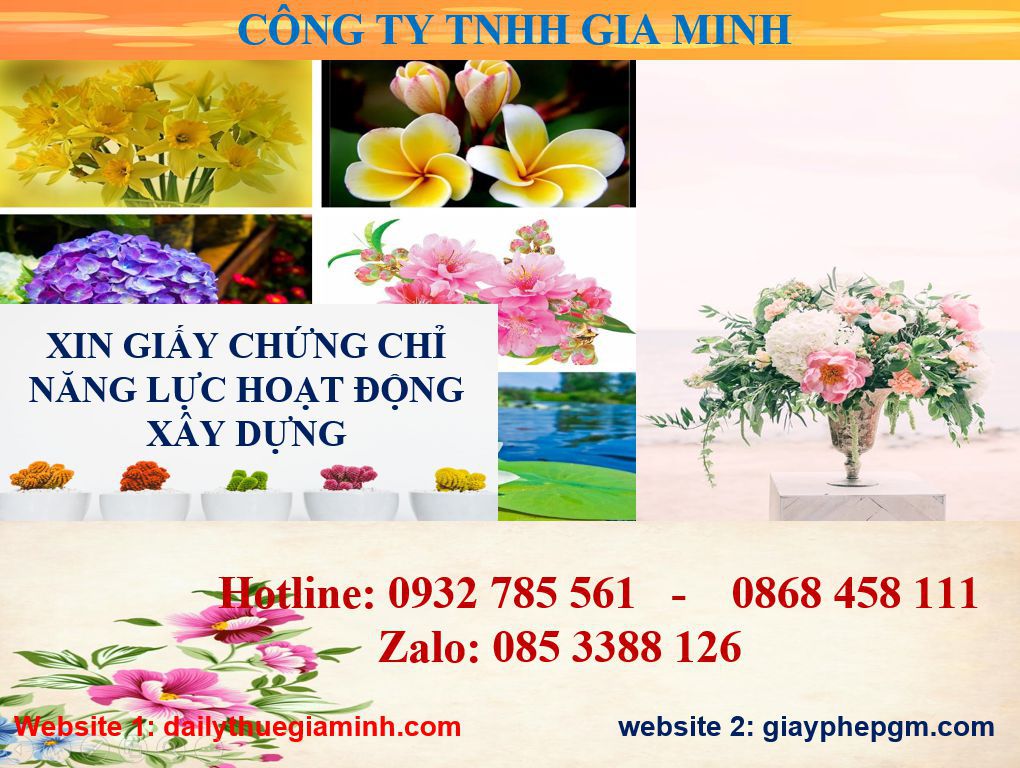 Dịch vụ cấp chứng chỉ năng lực xây dựng hạng III tại Bạc Liêu 4 Dịch vụ cấp chứng chỉ năng lực xây dựng hạng III tại Bạc Liêu