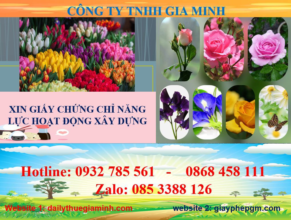Dịch vụ cấp chứng chỉ năng lực xây dựng hạng III tại Huyện Bàu Bàng 4 Dịch vụ cấp chứng chỉ năng lực xây dựng hạng III tại Huyện Bàu Bàng
