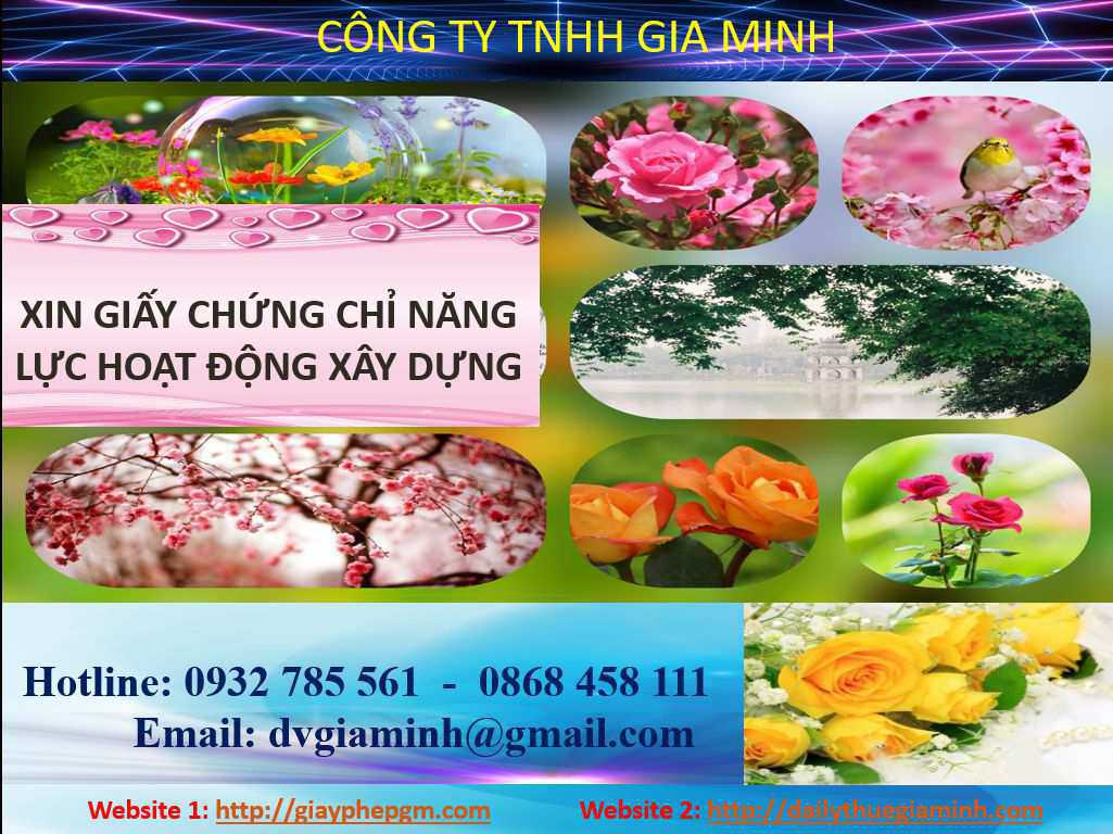 Dịch vụ cấp chứng chỉ năng lực xây dựng hạng III tại Nam Định 4 Dịch vụ cấp chứng chỉ năng lực xây dựng hạng III tại Nam Định