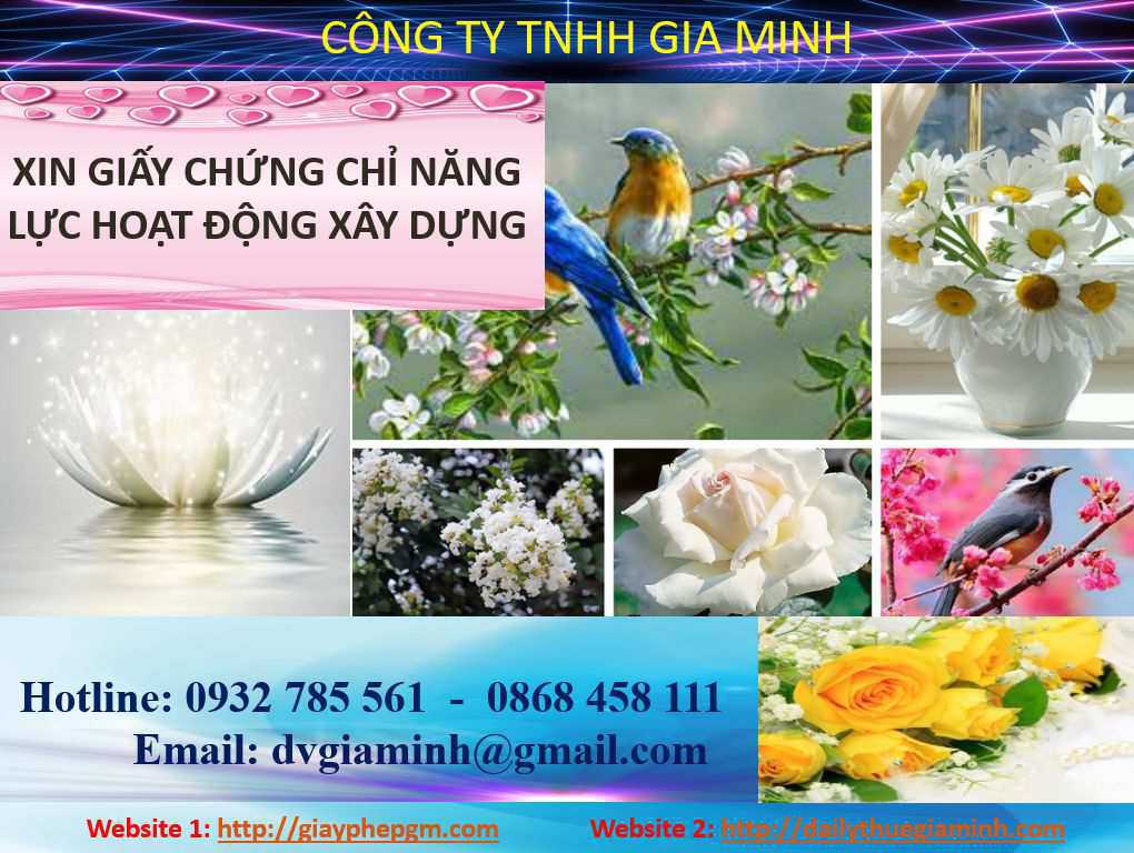 Dịch vụ cấp chứng chỉ năng lực xây dựng hạng III tại Tuyên Quang 4 Dịch vụ cấp chứng chỉ năng lực xây dựng hạng III tại Tuyên Quang