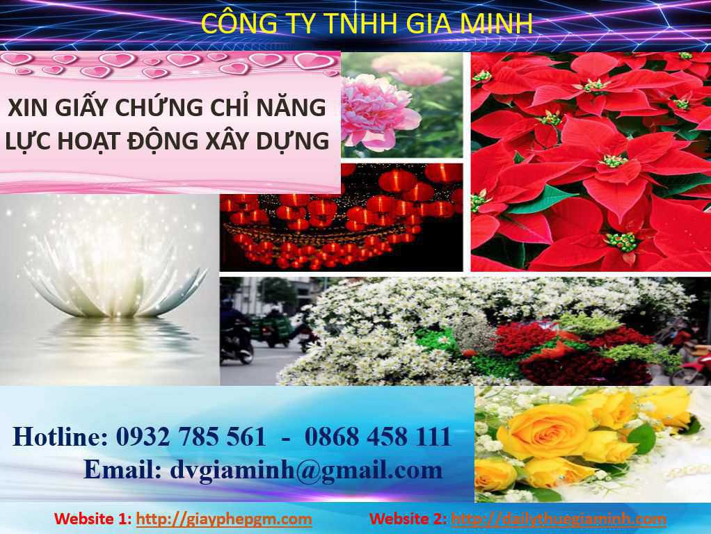 Dịch vụ cấp chứng chỉ năng lực xây dựng hạng III tại Yên Bái 4 Dịch vụ cấp chứng chỉ năng lực xây dựng hạng III tại Yên Bái
