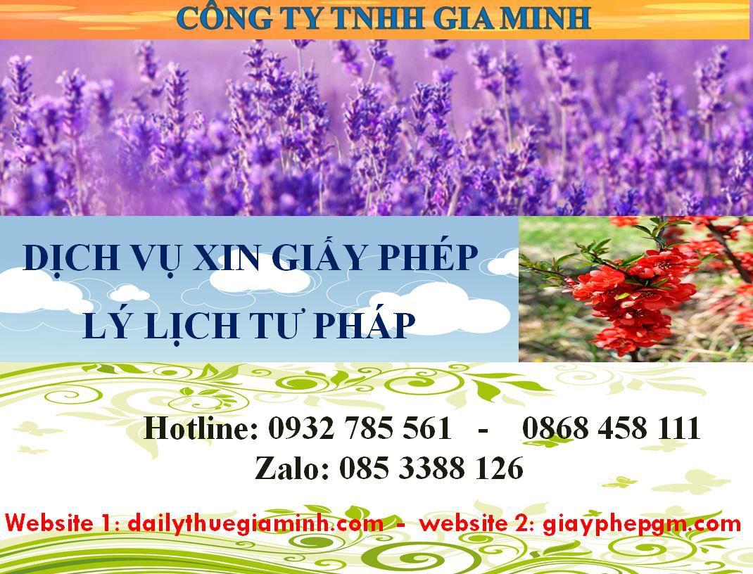 Dịch vụ làm giấy lý lịch tư pháp Yên Bái 4 Thủ tục làm giấy lý lịch tư pháp Yên Bái