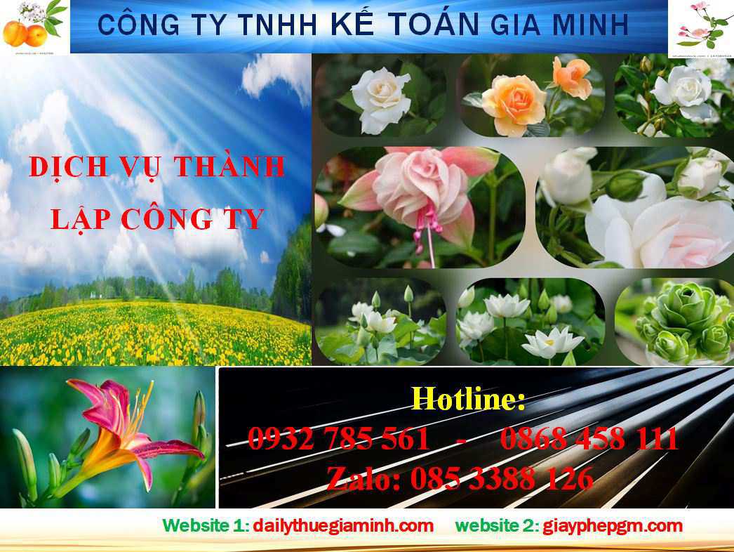Chi tiết thủ tục mở công ty tại Cần Thơ 10 Thủ tục mở công ty ở Cần Thơ
