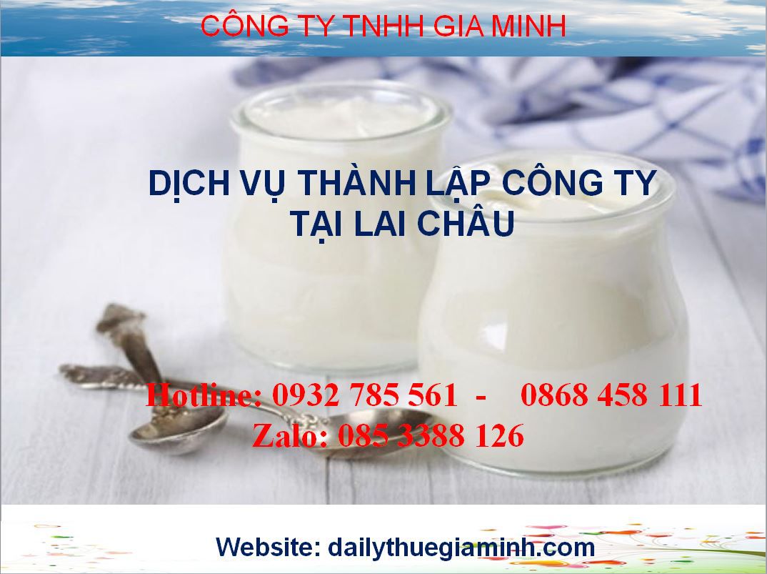 Dịch vụ thành lập công ty tại Lai Châu 3 Thủ tục trọn gói thành lập công ty tại Lai Châu
