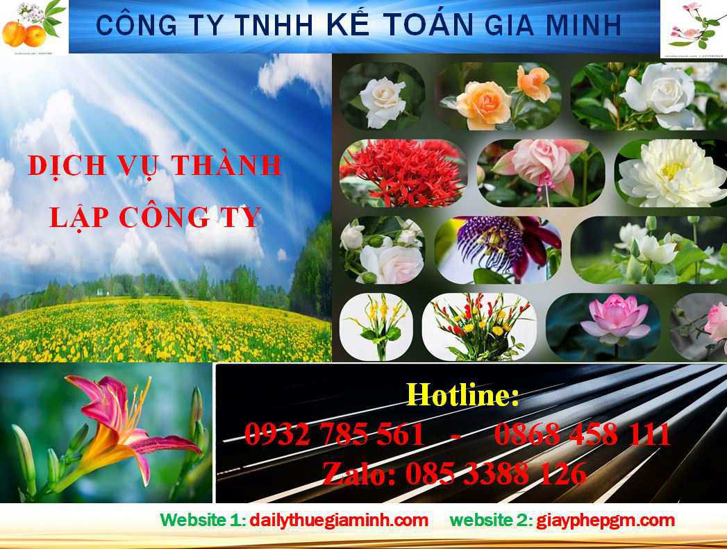 Dịch vụ mở công ty tại Quận 1 4 Thủ tục mở công ty ở Quận 1