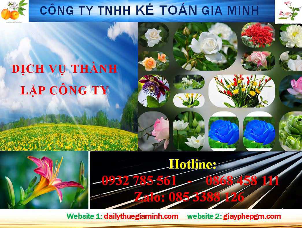 Dịch vụ mở công ty tại Quận Bình Tân 4 Thủ tục mở công ty ở Quận Bình Tân