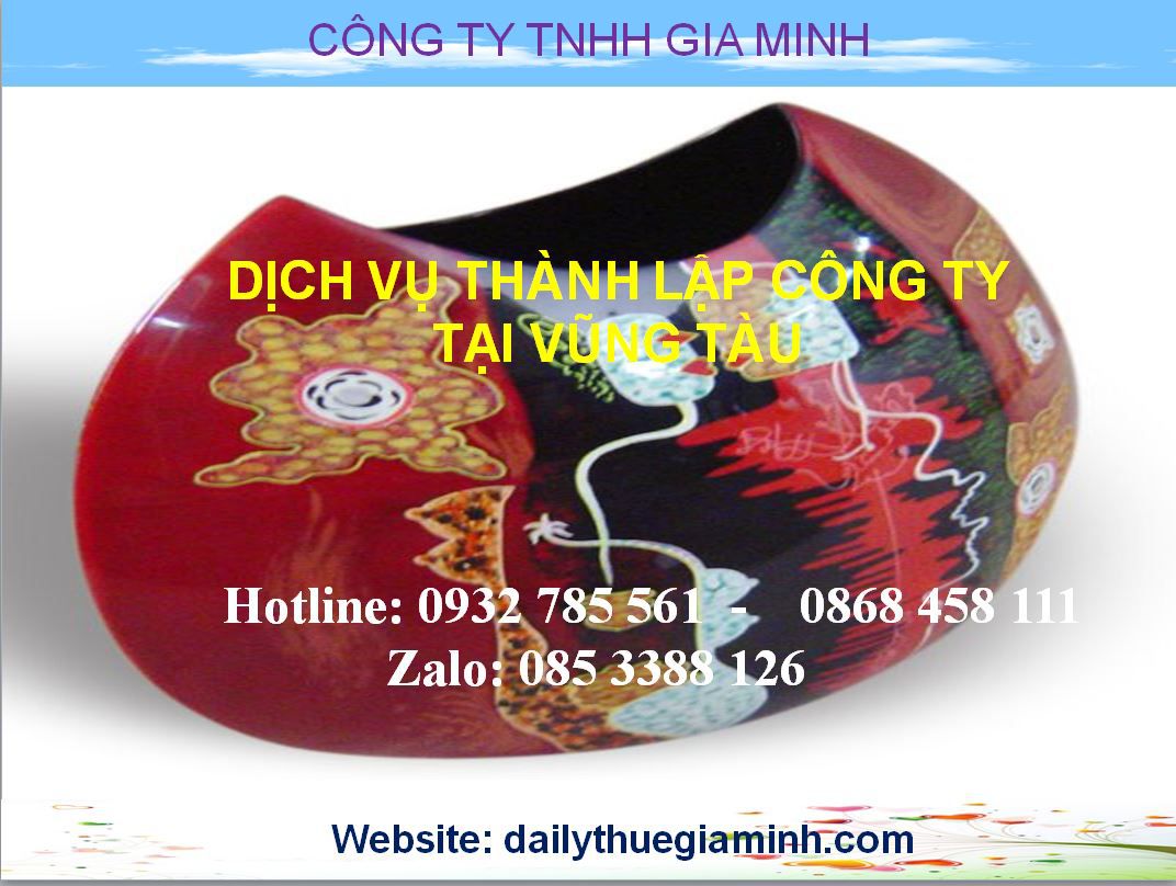 Dịch vụ thành lập công ty tại Vũng Tàu 3 Thủ tục thành lập công ty tại Vũng Tàu
