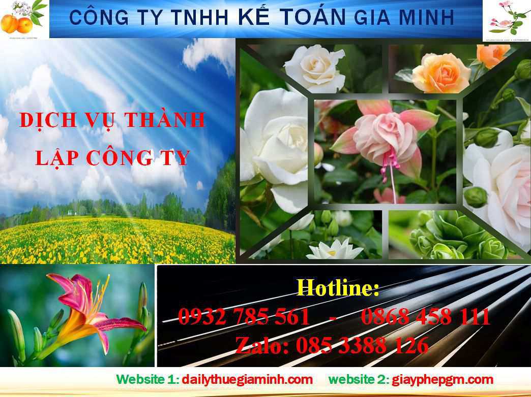Dịch vụ mở công ty tại Yên Bái 4 Thủ tục mở công ty ở Yên Bái