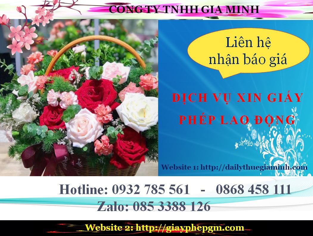 Dịch vụ xin giấy phép lao động Khánh Hòa 5 Chi phí xin giấy phép lao động Khánh Hòa