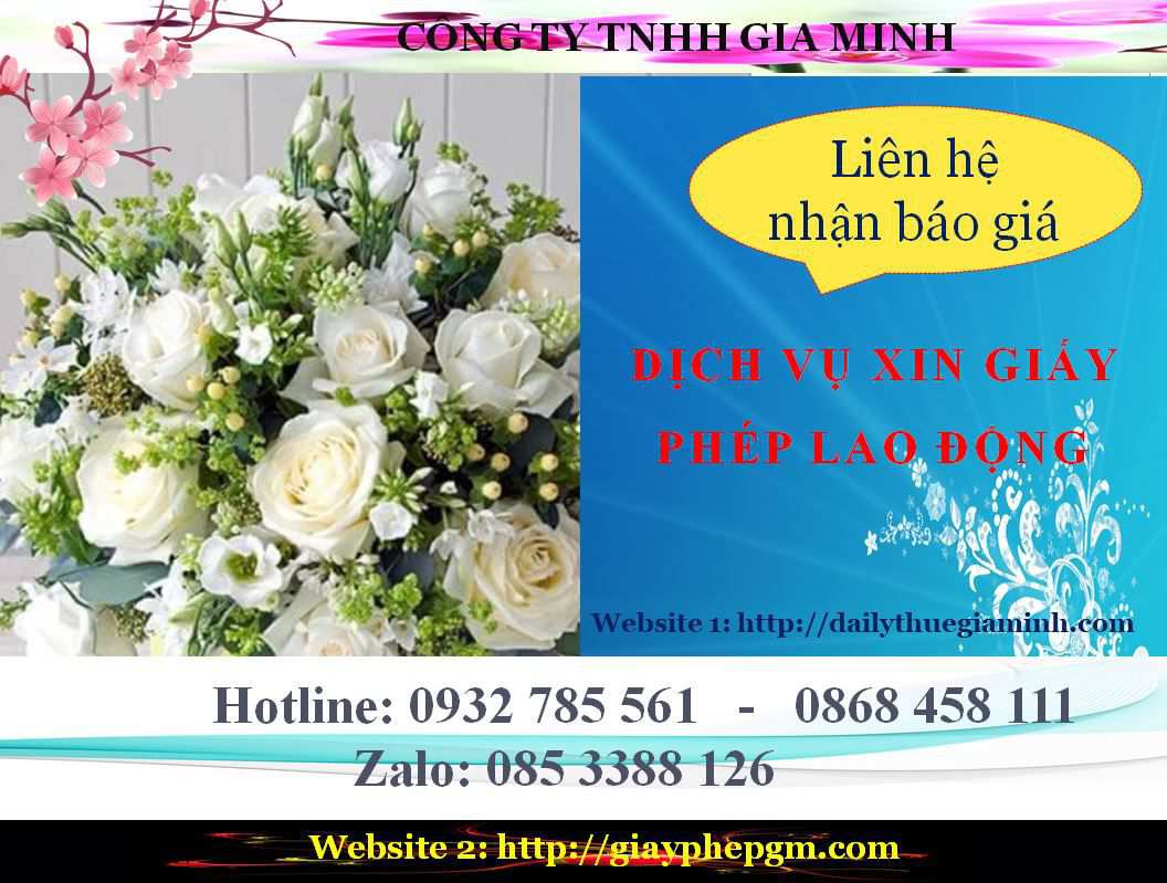 Chi phí xin giấy phép lao động Kiên Giang