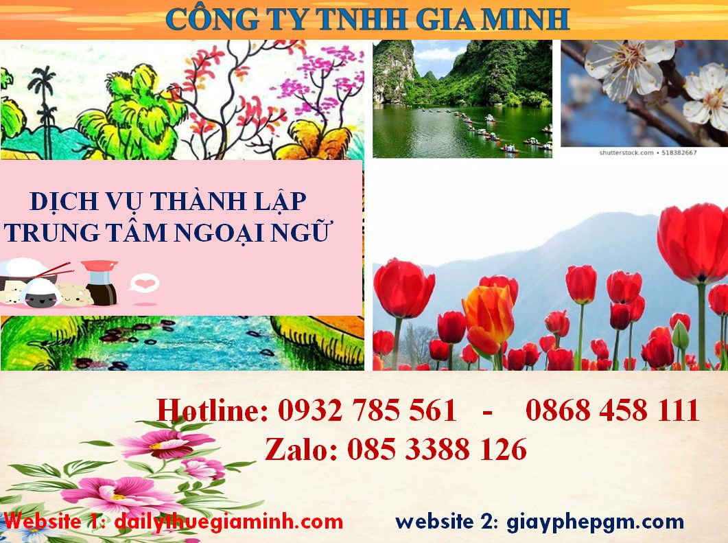 Chi phí thành lập trung tâm ngoại ngữ Vũng Tàu 4 Thủ tục thành lập trung tâm ngoại ngữ Vũng Tàu