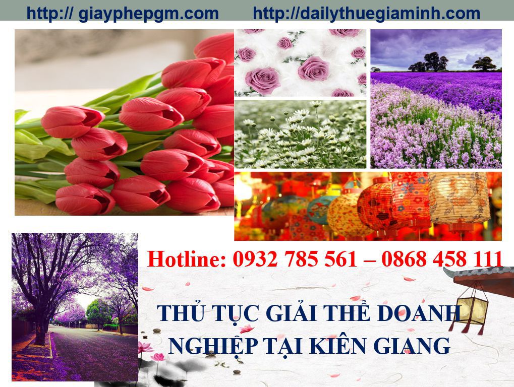 Thủ tục giải thể doanh nghiệp tại Kiên Giang 1 Thủ tục giải thể công ty tại Kiên Giang