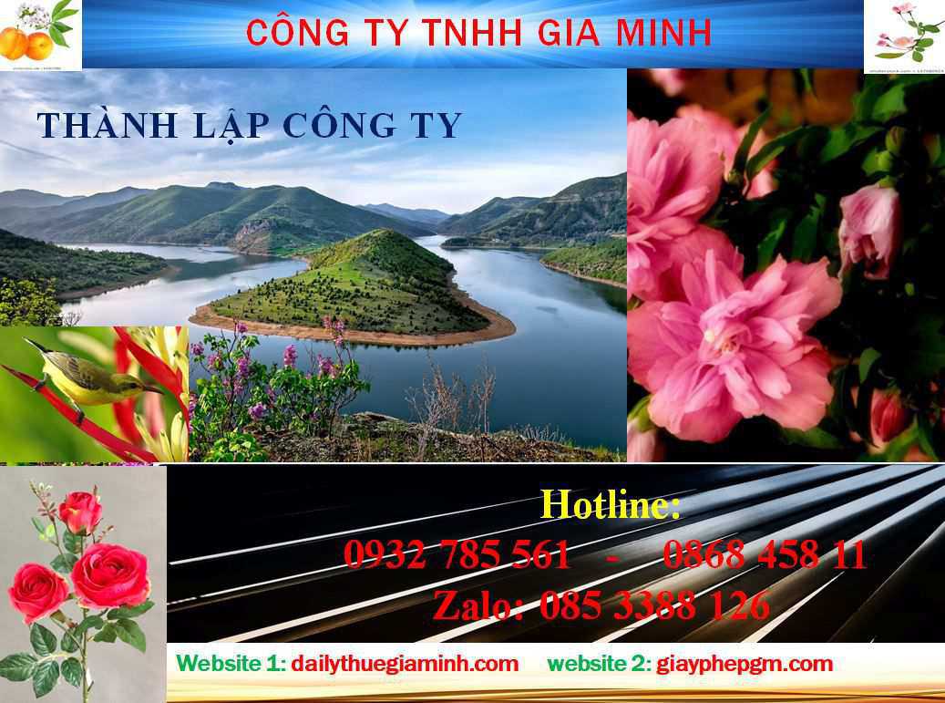 Thủ tục thành lập công ty Bắc Kạn