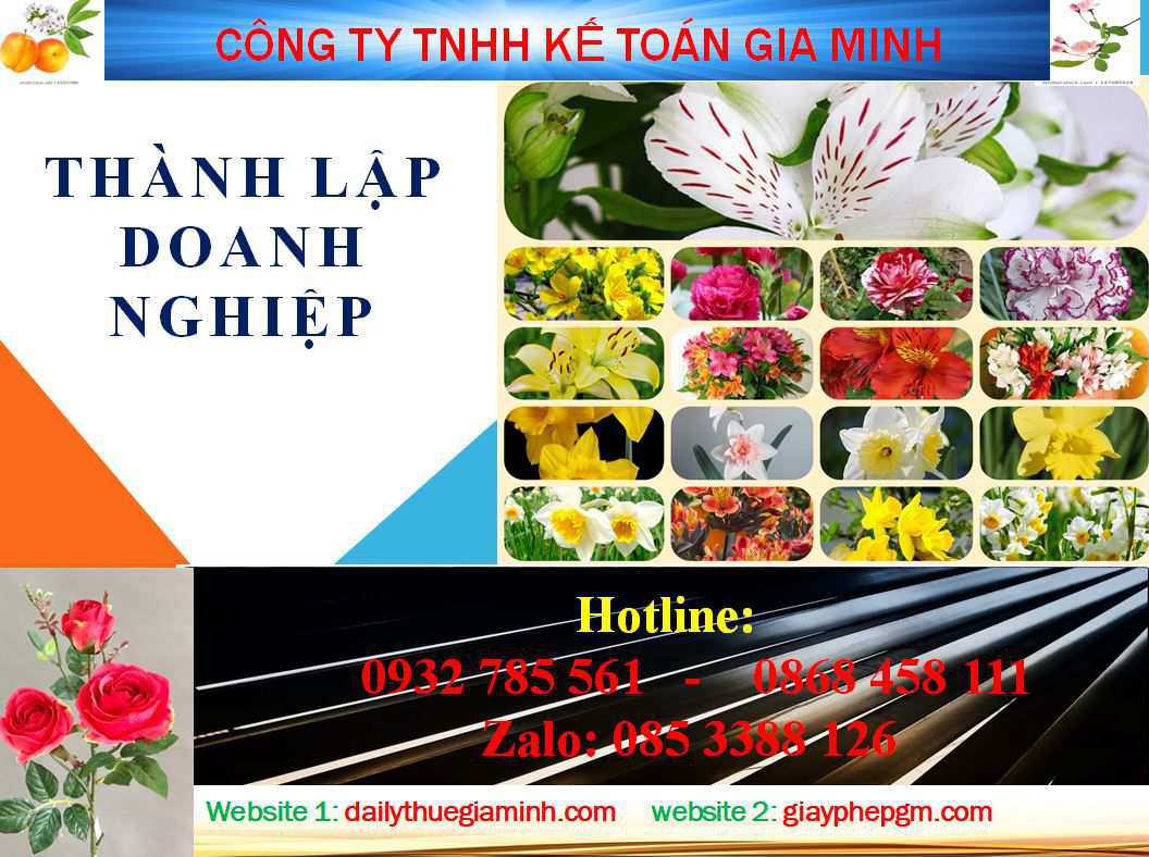 Thủ tục thành lập doanh nghiệp tại Bắc Kạn