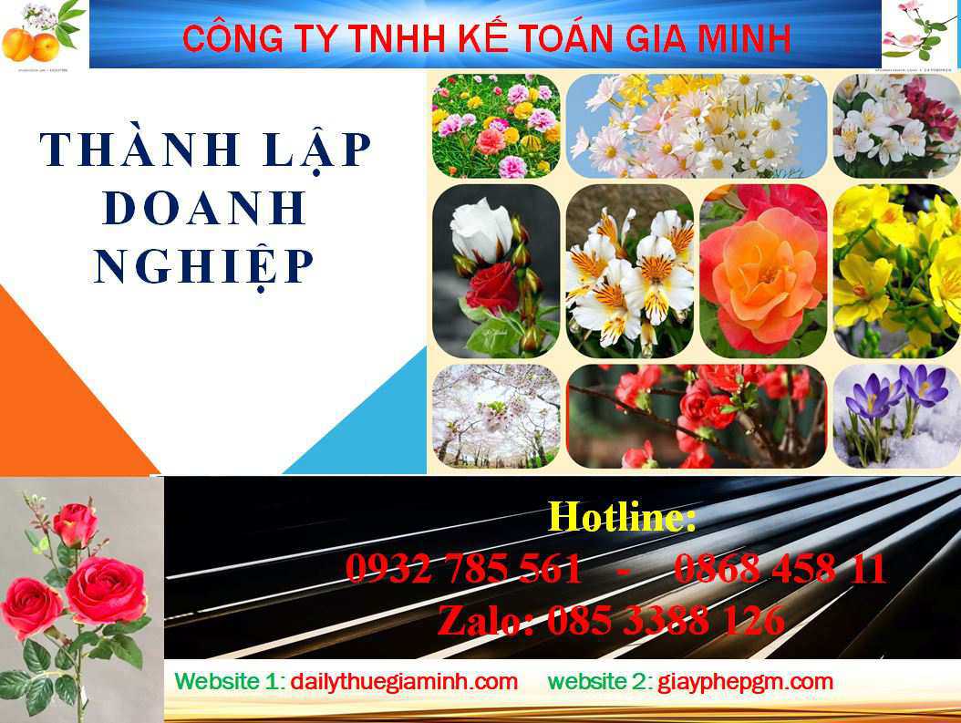 Dịch vụ thành lập doanh nghiệp tại Quận 7 4 Thủ tục thành lập doanh nghiệp tại Quận 7
