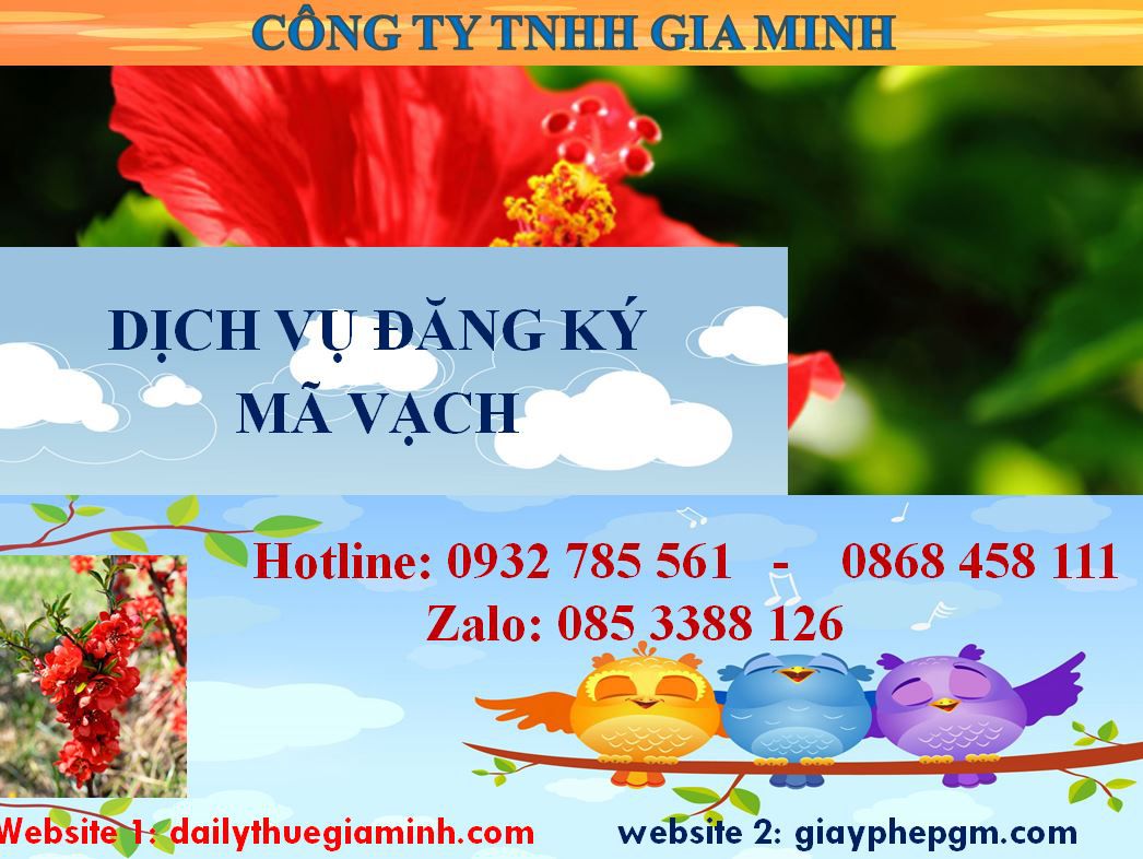 Thủ tục đăng ký mã vạch