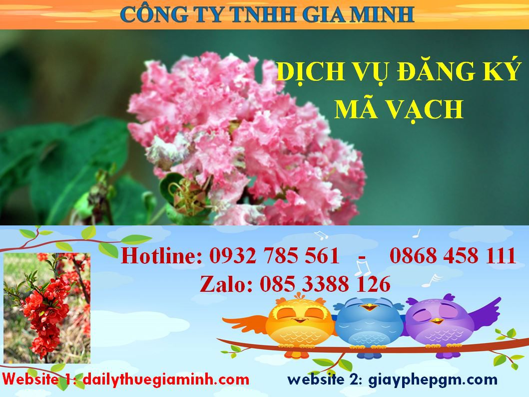 Đăng ký mã vạch tại Hà Nam 8 Thủ tục đăng ký mã vạch
