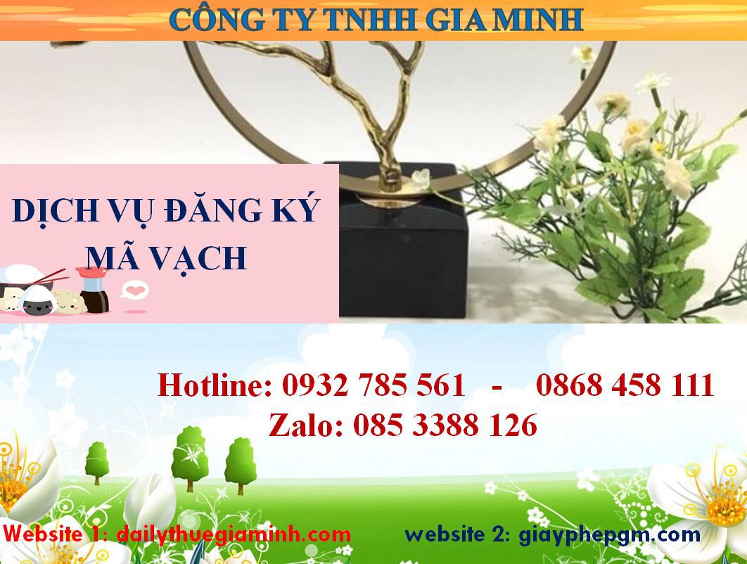 Đăng ký mã vạch tại Hải Phòng 8 Thủ tục Đăng ký mã vạch tại Hải Phòng