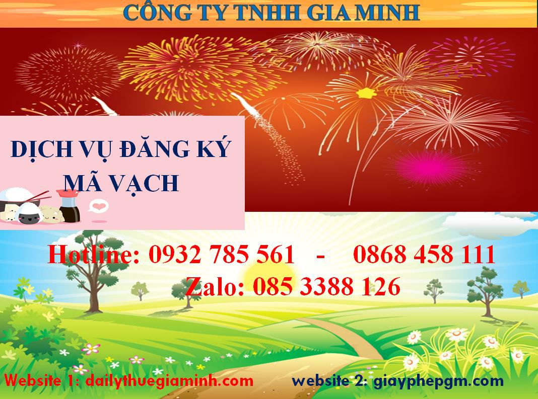 Thủ tục đăng ký mã vạch