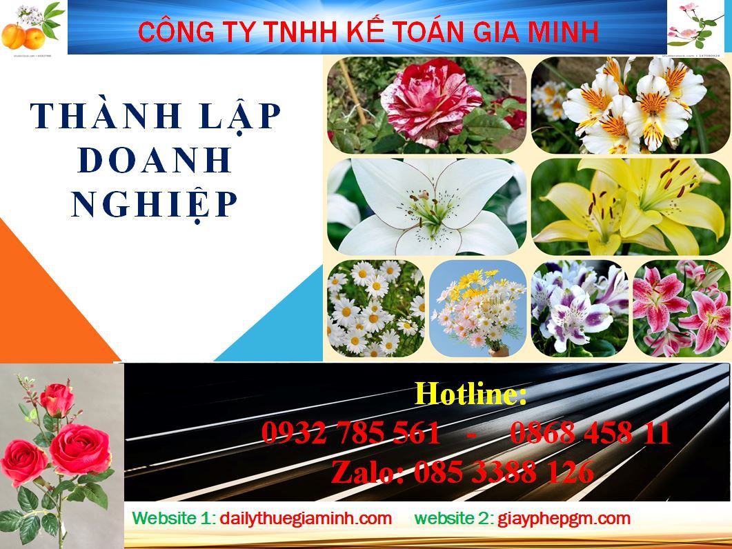 Dịch vụ mở công ty ở Bắc Giang 4 Thủ tục mở công ty ở Bắc Giang