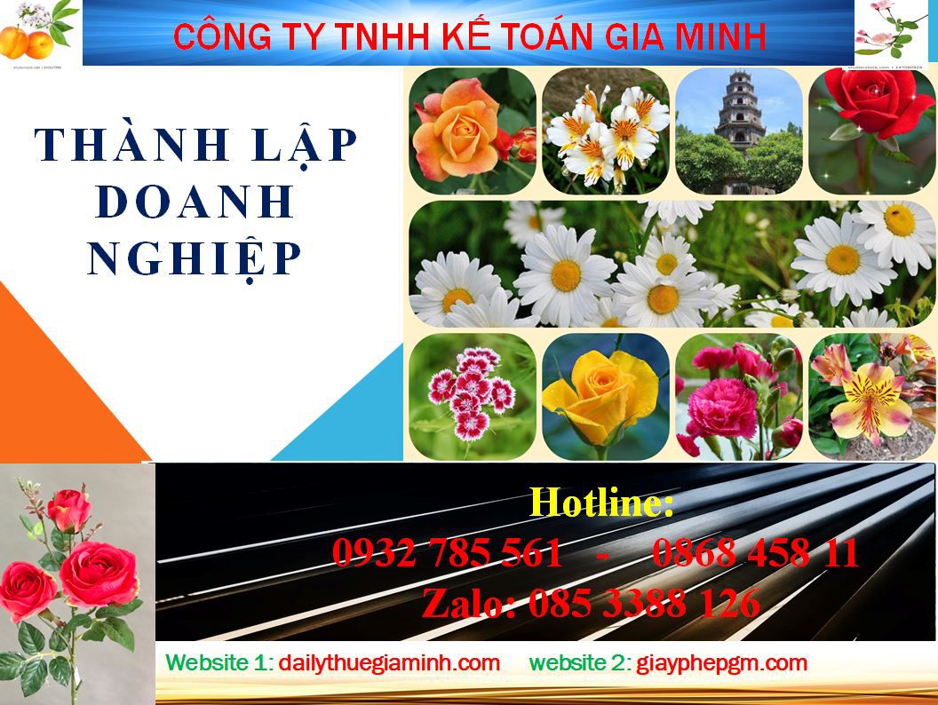 Dịch vụ mở công ty ở Điện Biên 4 Thủ tục mở công ty ở Điện Biên