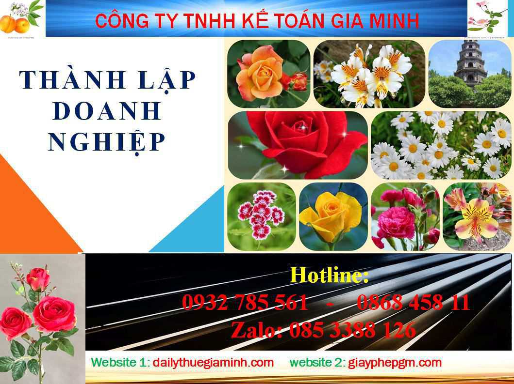 Dịch vụ mở công ty ở Huyện Bình Chánh 4 Thủ tục mở công ty ở Huyện Bình Chánh