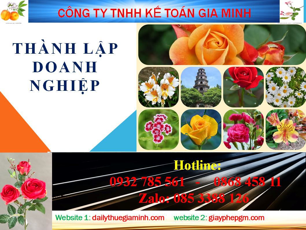Dịch vụ mở công ty ở Thị Xã Dĩ An 4 Thủ tục mở công ty ở Thị Xã Dĩ An