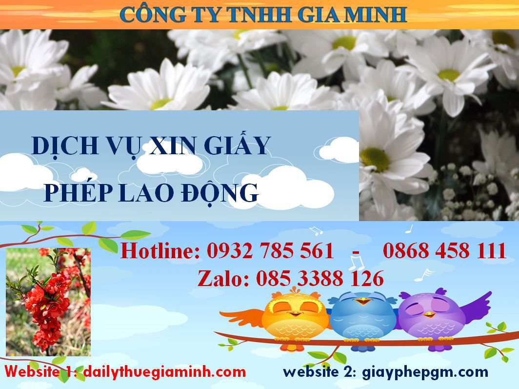 Dịch vụ xin giấy phép lao động Bắc Kạn 4 Thủ tục xin giấy phép lao động Bắc Kạn