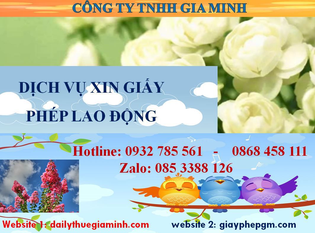 Dịch vụ xin giấy phép lao động Bình Phước 4 Thủ tục xin giấy phép lao động Bình Phước