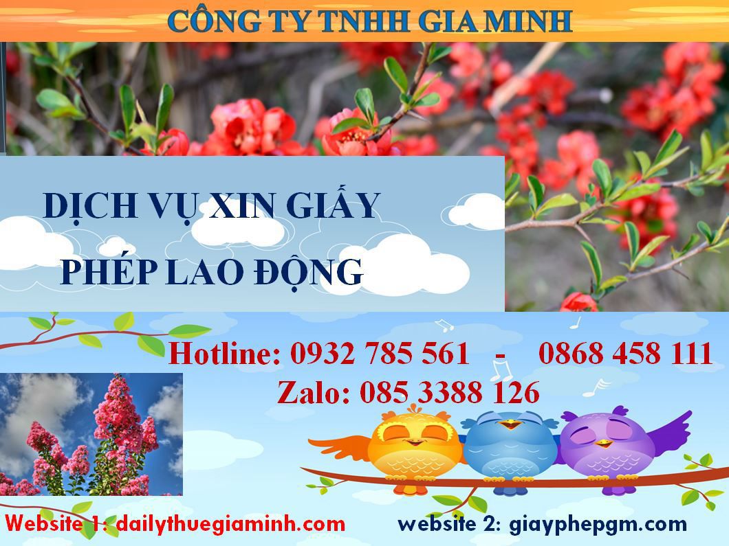 Dịch vụ xin giấy phép lao động Cao Bằng 4 Thủ tục xin giấy phép lao động Cao Bằng