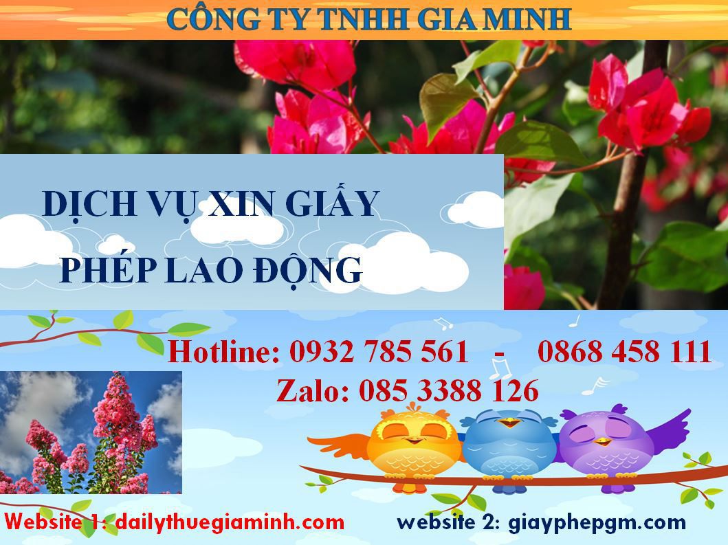 Dịch vụ xin giấy phép lao động Đắk Nông 4 Thủ tục xin giấy phép lao động Đắk Nông