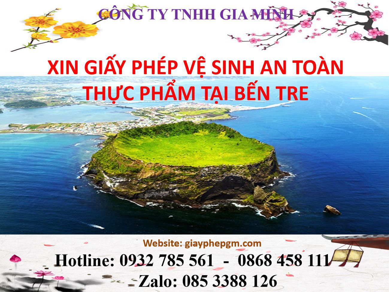Xin giấy phép vệ sinh an toàn thực phẩm Bến Tre 8 Thủ tục xin giấy phép vệ sinh an toàn thực phẩm Bến Tre