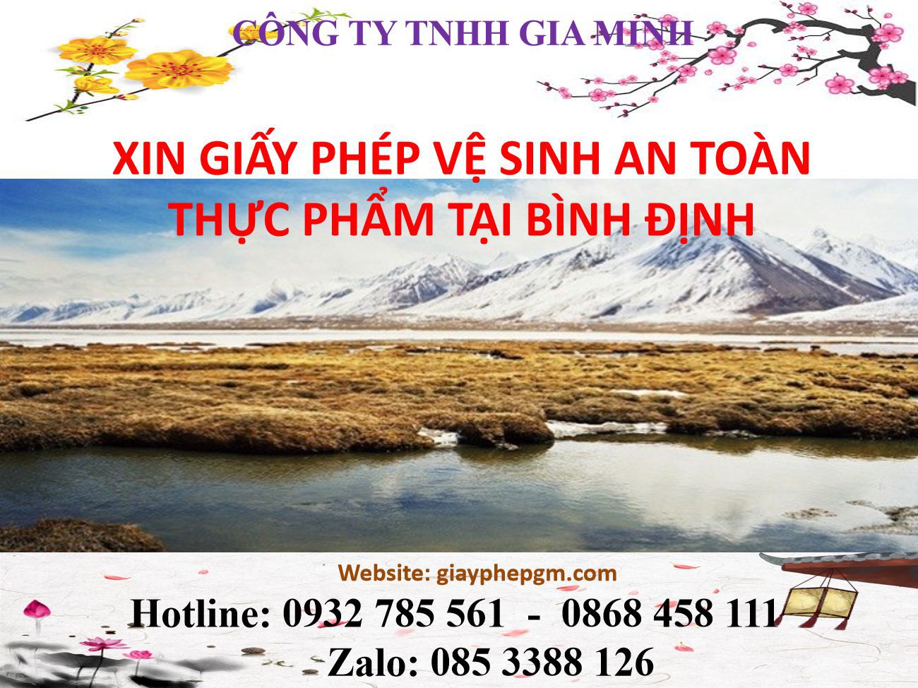Xin giấy phép vệ sinh an toàn thực phẩm Bình Định 4 Thủ tục xin giấy phép vệ sinh an toàn thực phẩm Bình Định