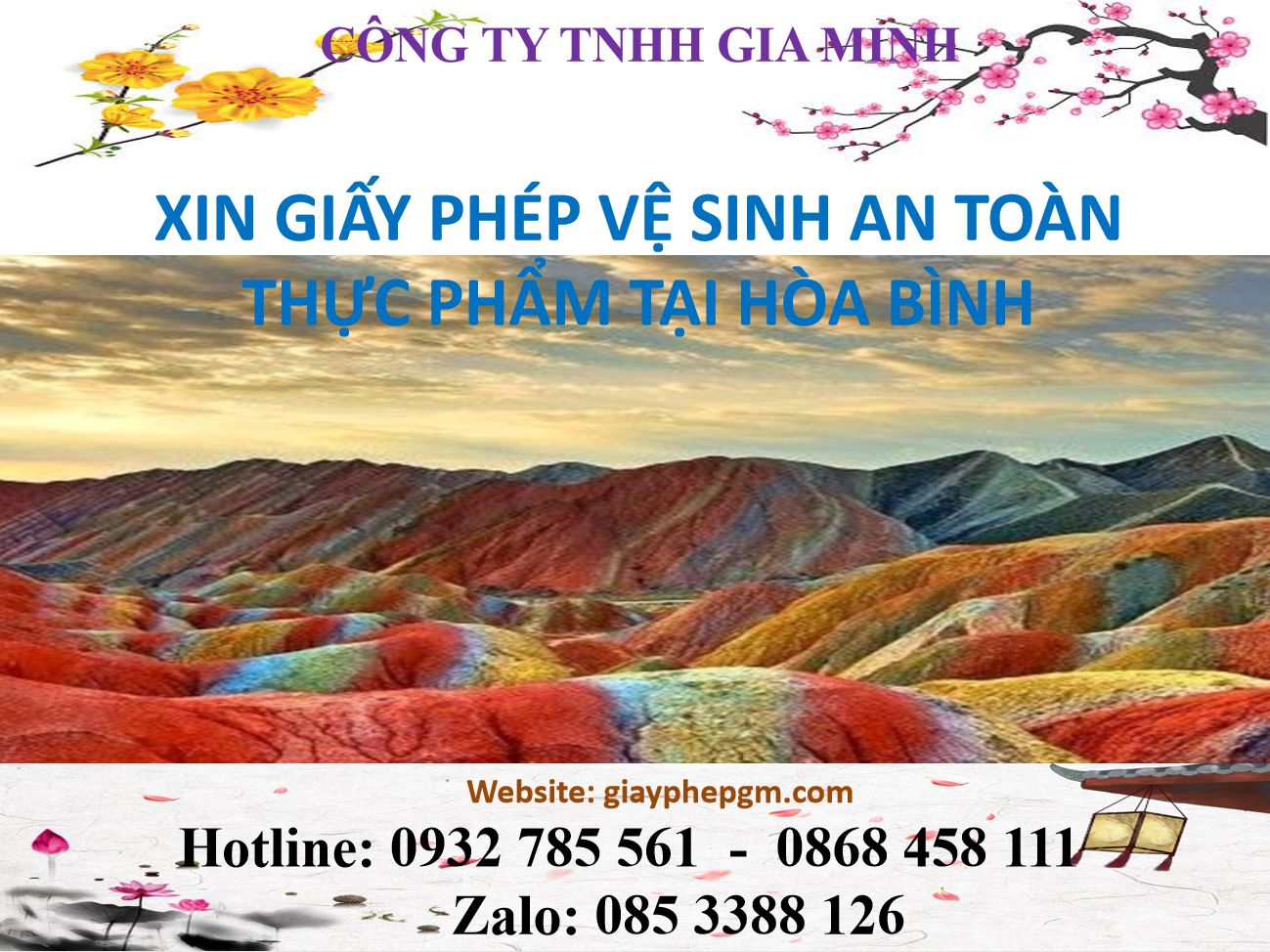 xin giấy phép vệ sinh an toàn thực phẩm Hoà Bình 4 thủ tục xin giấy phép vệ sinh an toàn thực phẩm Hoà Bình