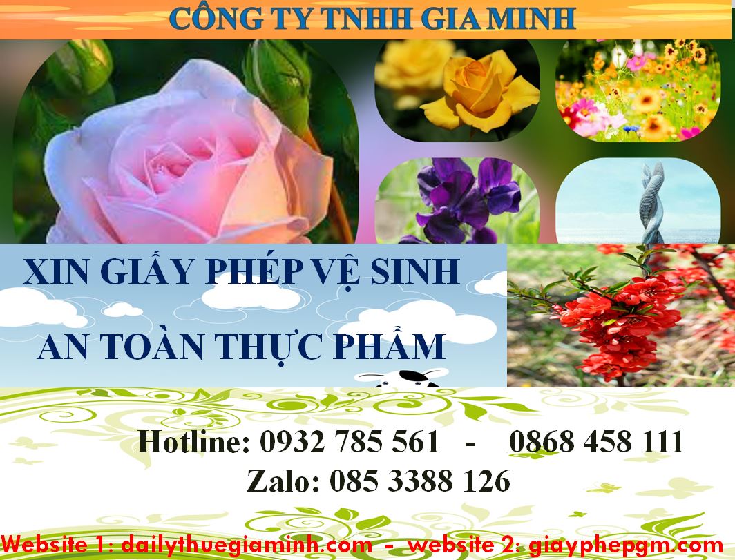 Xin giấy phép vệ sinh an toàn thực phẩm tại Huế 4 Dịch vụ giấy phép vệ sinh an toàn thực phẩm tại Huế