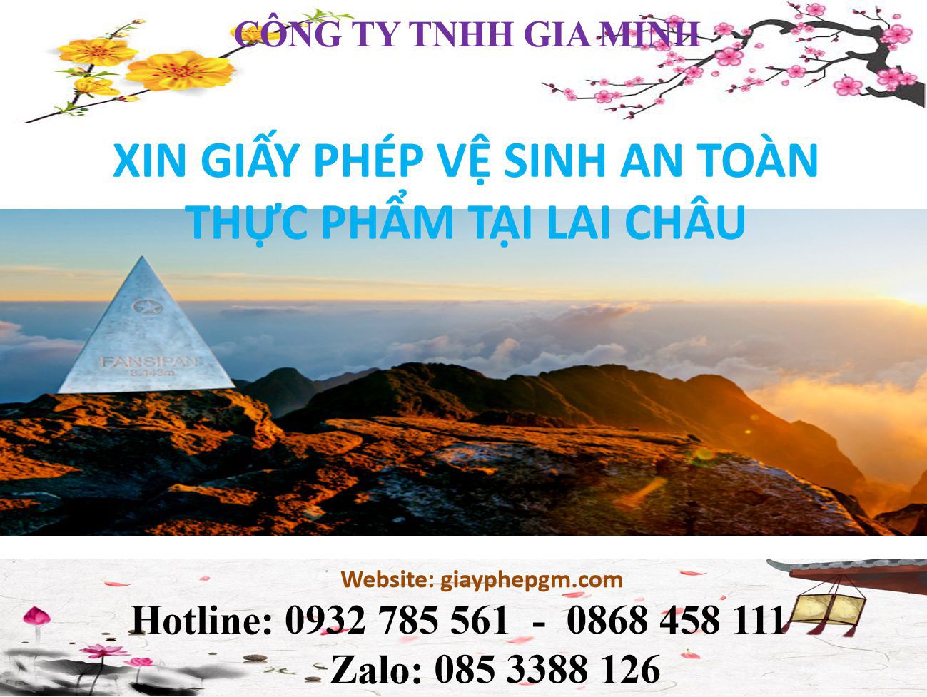 Xin giấy phép vệ sinh an toàn thực phẩm Lai Châu 4 Thủ tục xin giấy phép vệ sinh an toàn thực phẩm Lai Châu