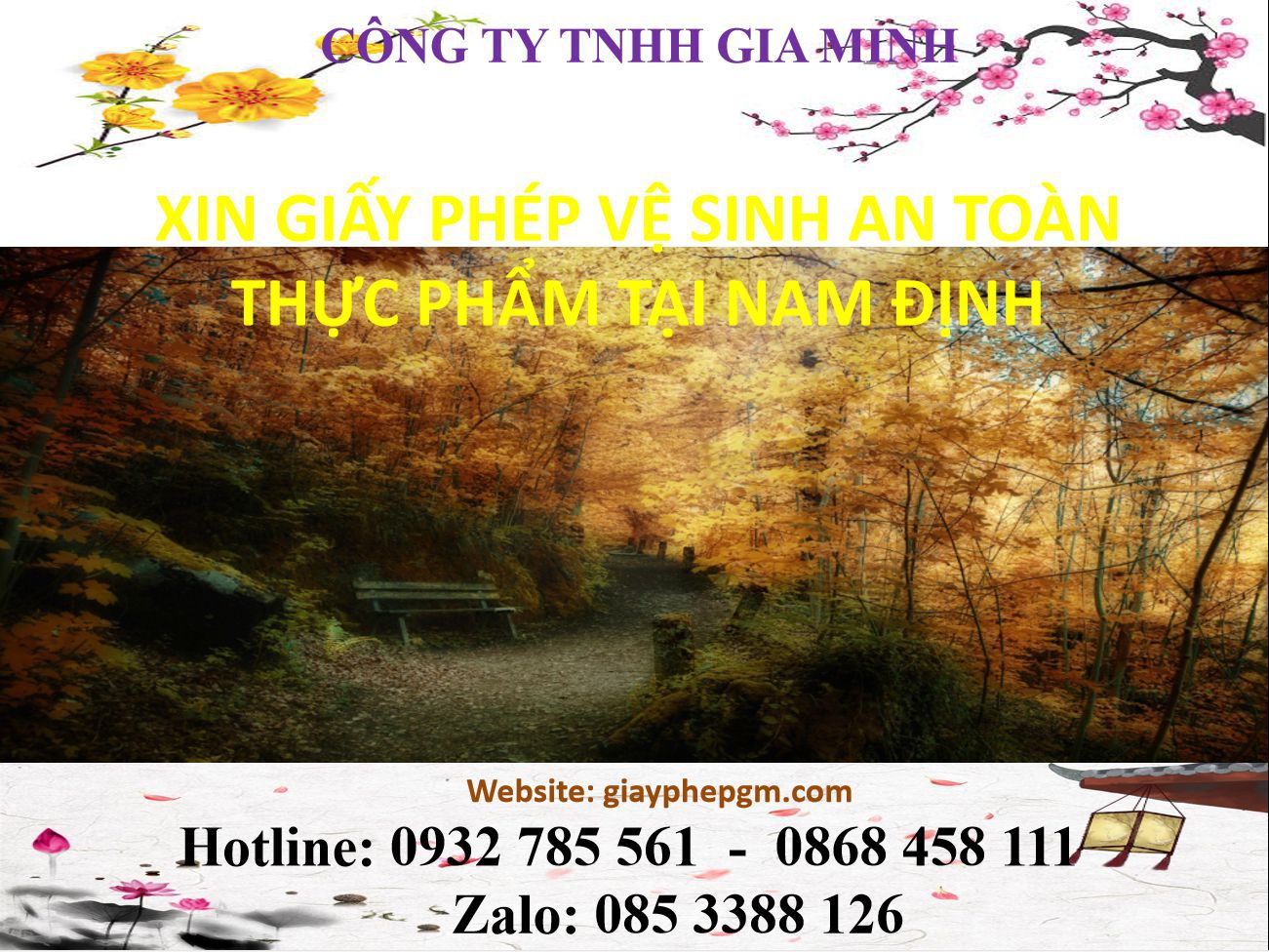 Xin giấy phép vệ sinh an toàn thực phẩm Nam Định 4 Thủ tục xin giấy phép vệ sinh an toàn thực phẩm Nam Định
