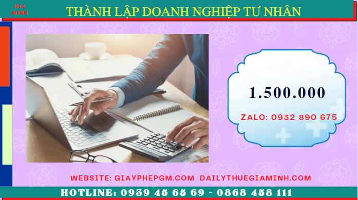 Thành lập doanh nghiệp tư nhân tại Thừa Thiên Huế 6 Chi phí thành lập doanh nghiệp tư nhân ở Thừa Thiên Huế