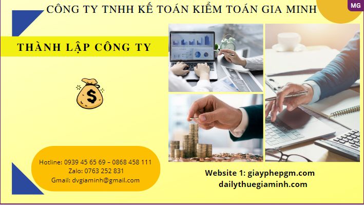 Thủ tục thành lập công ty tại TPHCM 4 Các bước thành lập công ty tại Tphcm