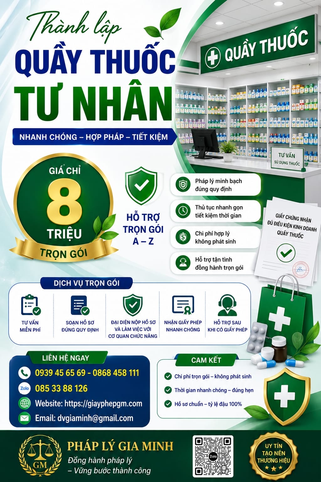 Chi phí mở nhà thuốc đạt chuẩn GPP tại Đồng Tháp